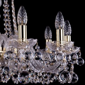 Подвесная люстра Bohemia Ivele Crystal 1402 1402/10/240/G/Balls в Миассе - miass.mebel24.online | фото 2