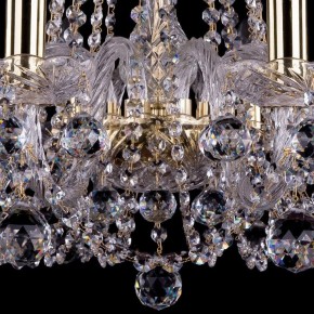 Подвесная люстра Bohemia Ivele Crystal 1402 1402/10/240/G/Balls в Миассе - miass.mebel24.online | фото 3