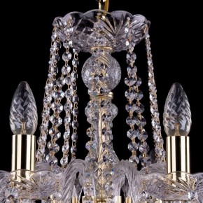 Подвесная люстра Bohemia Ivele Crystal 1402 1402/10/240/G/Balls в Миассе - miass.mebel24.online | фото 4