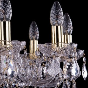 Подвесная люстра Bohemia Ivele Crystal 1402 1402/10/240/G/Leafs в Миассе - miass.mebel24.online | фото 2