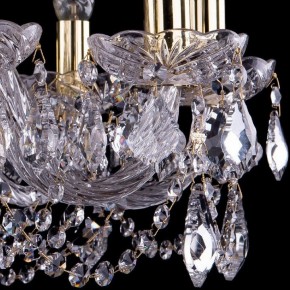 Подвесная люстра Bohemia Ivele Crystal 1402 1402/10/240/G/Leafs в Миассе - miass.mebel24.online | фото 3