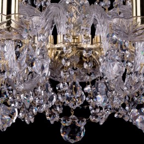 Подвесная люстра Bohemia Ivele Crystal 1402 1402/10/240/G/Leafs в Миассе - miass.mebel24.online | фото 5