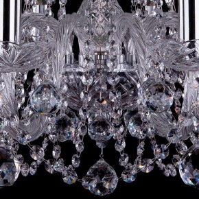 Подвесная люстра Bohemia Ivele Crystal 1402 1402/10/240/Ni/Balls в Миассе - miass.mebel24.online | фото 3
