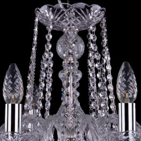 Подвесная люстра Bohemia Ivele Crystal 1402 1402/10/240/Ni/Balls в Миассе - miass.mebel24.online | фото 4