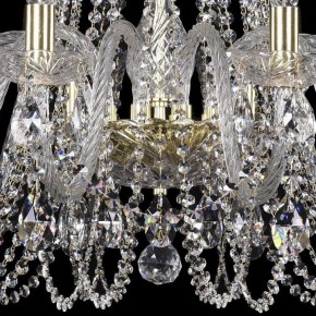 Подвесная люстра Bohemia Ivele Crystal 1402 1402/12/360/G в Миассе - miass.mebel24.online | фото 3