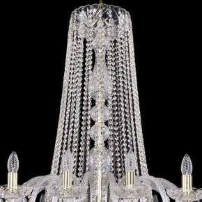 Подвесная люстра Bohemia Ivele Crystal 1402 1402/20/460/h-115/G в Миассе - miass.mebel24.online | фото 3