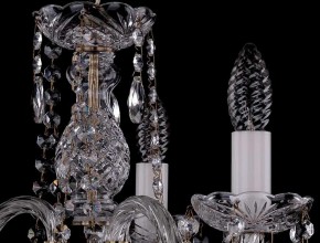 Подвесная люстра Bohemia Ivele Crystal 1402 1402/3/141/Pa в Миассе - miass.mebel24.online | фото 3