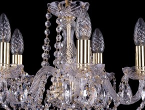 Подвесная люстра Bohemia Ivele Crystal 1402 1402/5/141/G в Миассе - miass.mebel24.online | фото 7