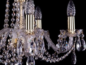 Подвесная люстра Bohemia Ivele Crystal 1402 1402/5/160/G в Миассе - miass.mebel24.online | фото 2