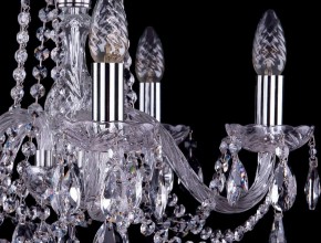 Подвесная люстра Bohemia Ivele Crystal 1402 1402/5/160/Ni в Миассе - miass.mebel24.online | фото 3
