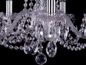 Подвесная люстра Bohemia Ivele Crystal 1402 1402/5/160/Ni в Миассе - miass.mebel24.online | фото 4