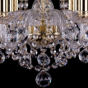 Подвесная люстра Bohemia Ivele Crystal 1402 1402/6/160/G/Balls в Миассе - miass.mebel24.online | фото 3