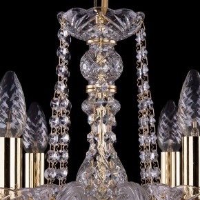 Подвесная люстра Bohemia Ivele Crystal 1402 1402/6/160/G/Balls в Миассе - miass.mebel24.online | фото 4