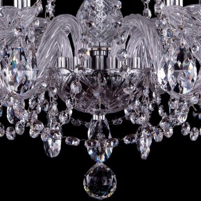 Подвесная люстра Bohemia Ivele Crystal 1402 1402/6/195/Ni в Миассе - miass.mebel24.online | фото 4