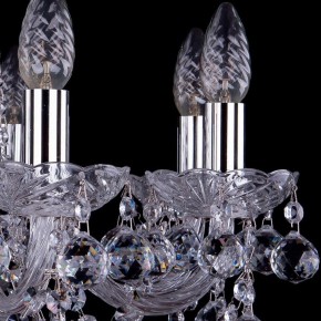 Подвесная люстра Bohemia Ivele Crystal 1402 1402/8/195/Ni/Balls в Миассе - miass.mebel24.online | фото 2