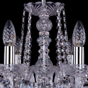 Подвесная люстра Bohemia Ivele Crystal 1402 1402/8/195/Ni/Balls в Миассе - miass.mebel24.online | фото 5