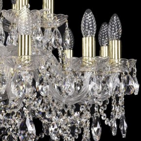 Подвесная люстра Bohemia Ivele Crystal 1411 1411/12+6/240/G в Миассе - miass.mebel24.online | фото 2