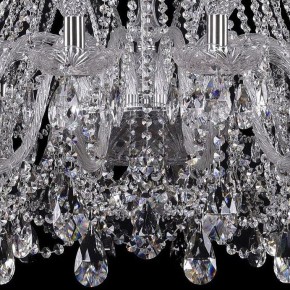 Подвесная люстра Bohemia Ivele Crystal 1411 1411/18/400/h-113/Ni в Миассе - miass.mebel24.online | фото 3