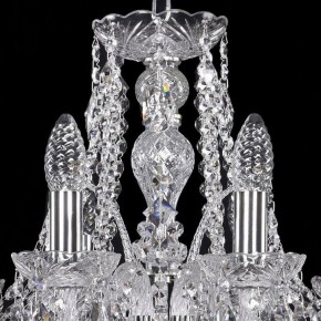 Подвесная люстра Bohemia Ivele Crystal 1411 1411/8/160/Ni в Миассе - miass.mebel24.online | фото 4