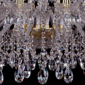 Подвесная люстра Bohemia Ivele Crystal 1413 1413/20+10/400/G в Миассе - miass.mebel24.online | фото 3