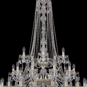 Подвесная люстра Bohemia Ivele Crystal 1413 1413/20+10+5/400/h-158/3d/G в Миассе - miass.mebel24.online | фото 5