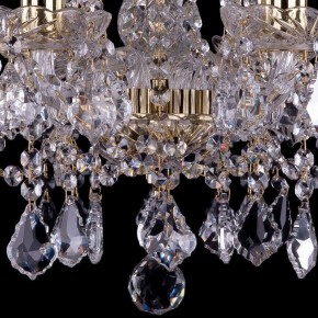 Подвесная люстра Bohemia Ivele Crystal 1413 1413/6/141/G/Leafs в Миассе - miass.mebel24.online | фото 3