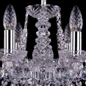 Подвесная люстра Bohemia Ivele Crystal 1413 1413/6/141/Ni/Balls в Миассе - miass.mebel24.online | фото 5