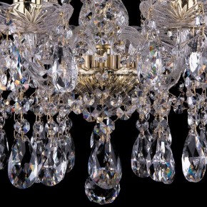Подвесная люстра Bohemia Ivele Crystal 1413 1413/8/165/G/Tube в Миассе - miass.mebel24.online | фото 3