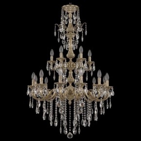 Подвесная люстра Bohemia Ivele Crystal 7201 72101/12+6/250/XL/2d B FP в Миассе - miass.mebel24.online | фото 2