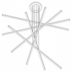 Подвесная люстра Citilux Trent CL203760 в Миассе - miass.mebel24.online | фото 2
