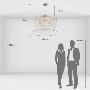 Подвесная люстра De City Бриз 38 111016006 в Миассе - miass.mebel24.online | фото 8