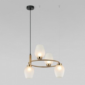 Подвесная люстра Eurosvet Alva 30183/4 латунь в Миассе - miass.mebel24.online | фото 3