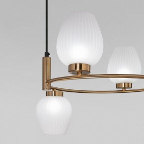 Подвесная люстра Eurosvet Alva 30183/4 латунь в Миассе - miass.mebel24.online | фото 6