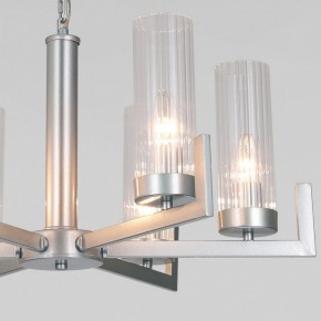 Подвесная люстра Eurosvet Arganie 60133/6 серебро в Миассе - miass.mebel24.online | фото 4