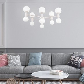 Подвесная люстра Eurosvet Bubble 30182 белый в Миассе - miass.mebel24.online | фото 4