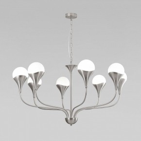 Подвесная люстра Eurosvet Calyx 60169/8 никель в Миассе - miass.mebel24.online | фото