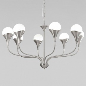 Подвесная люстра Eurosvet Calyx 60169/8 никель в Миассе - miass.mebel24.online | фото 2