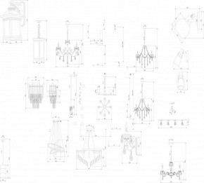 Подвесная люстра Eurosvet Caprera 60146/8 никель в Миассе - miass.mebel24.online | фото 5