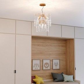 Подвесная люстра Eurosvet Claire 60170/8 золото в Миассе - miass.mebel24.online | фото 4