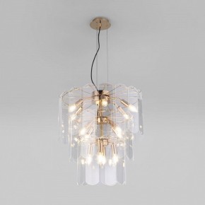 Подвесная люстра Eurosvet Claire 60171 золото в Миассе - miass.mebel24.online | фото 2