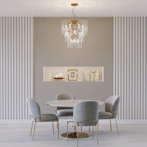 Подвесная люстра Eurosvet Claire 60171 золото в Миассе - miass.mebel24.online | фото 3