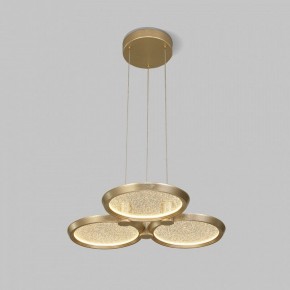 Подвесная люстра Eurosvet Crespella 90034/3 золото в Миассе - miass.mebel24.online | фото 2