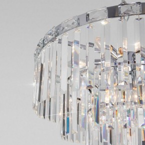 Подвесная люстра Eurosvet Elegante 10130/8 хром/прозрачный хрусталь Strotskis в Миассе - miass.mebel24.online | фото 5