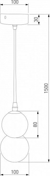 Подвесная люстра Eurosvet Polar 50250/1 LED серый в Миассе - miass.mebel24.online | фото 3