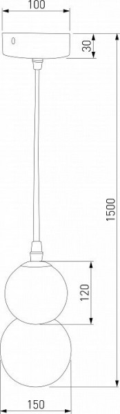 Подвесная люстра Eurosvet Polar 50251/1 LED белый в Миассе - miass.mebel24.online | фото 3
