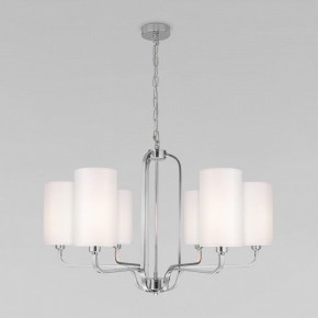 Подвесная люстра Eurosvet Purezza 60128/6 хром в Миассе - miass.mebel24.online | фото 2
