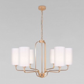 Подвесная люстра Eurosvet Purezza 60128/6 золото в Миассе - miass.mebel24.online | фото 2
