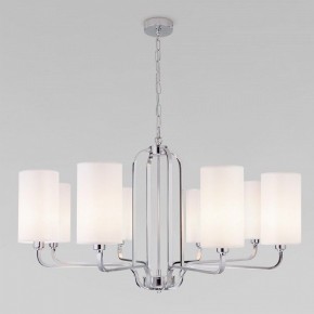Подвесная люстра Eurosvet Purezza 60128/8 хром в Миассе - miass.mebel24.online | фото 2