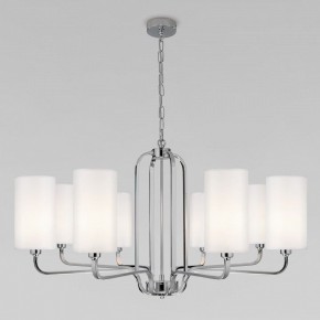 Подвесная люстра Eurosvet Purezza 60128/8 хром в Миассе - miass.mebel24.online | фото 3