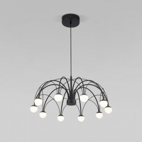 Подвесная люстра Eurosvet Ragno 90034/10 LED черный в Миассе - miass.mebel24.online | фото 2